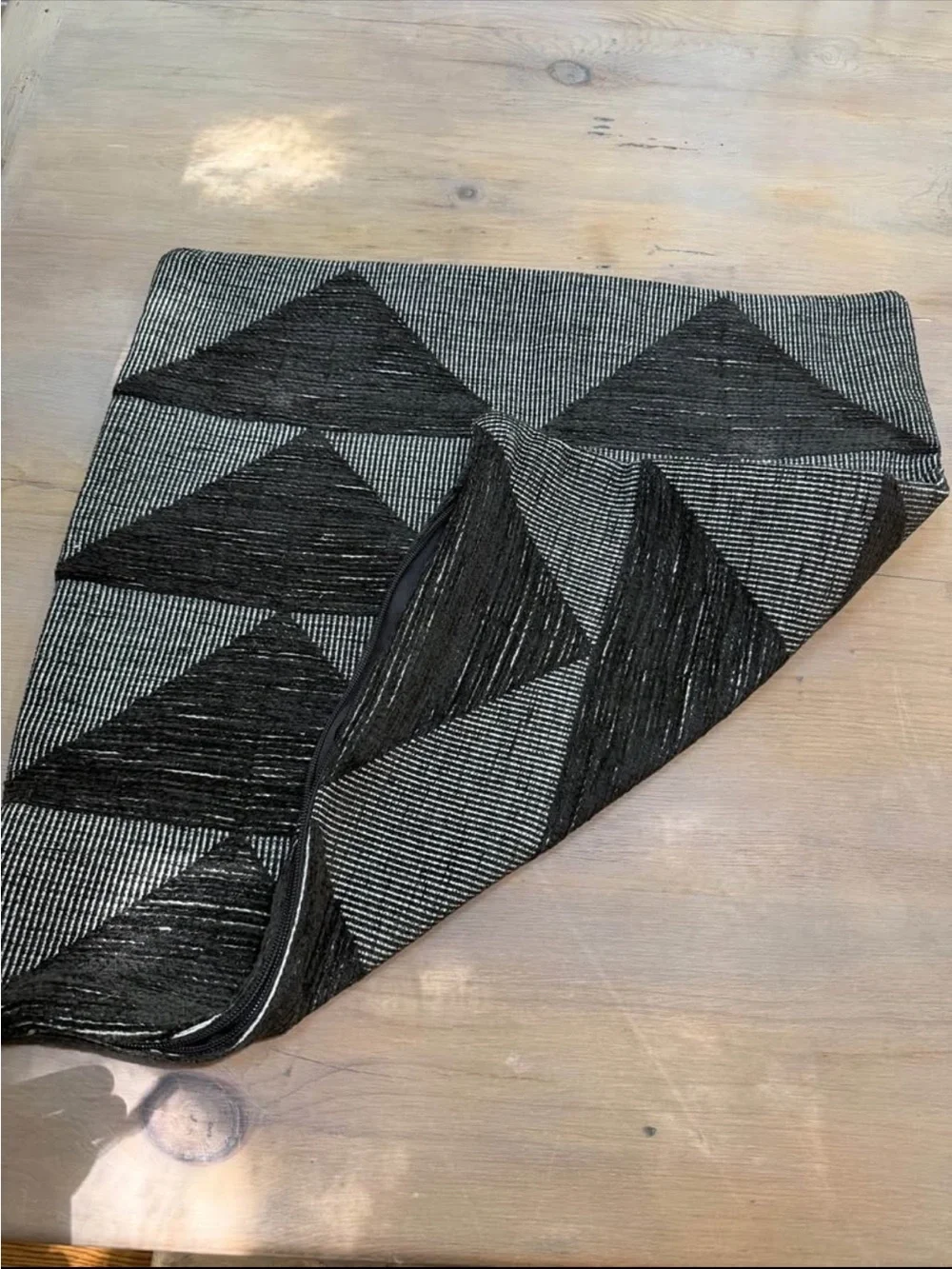 Restoration Hardware Block Woven Pillow cover 20 x 20